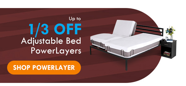 Up to 40% off Adjustable Bed PowerLayers