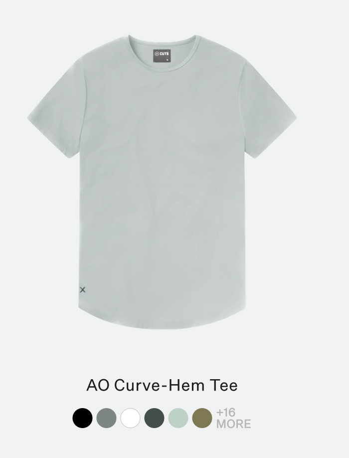 AO Curve-Hem Tee