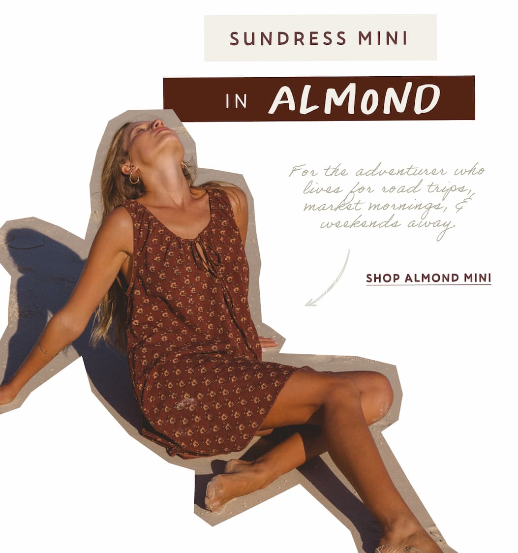 Sundress Mini in Almond