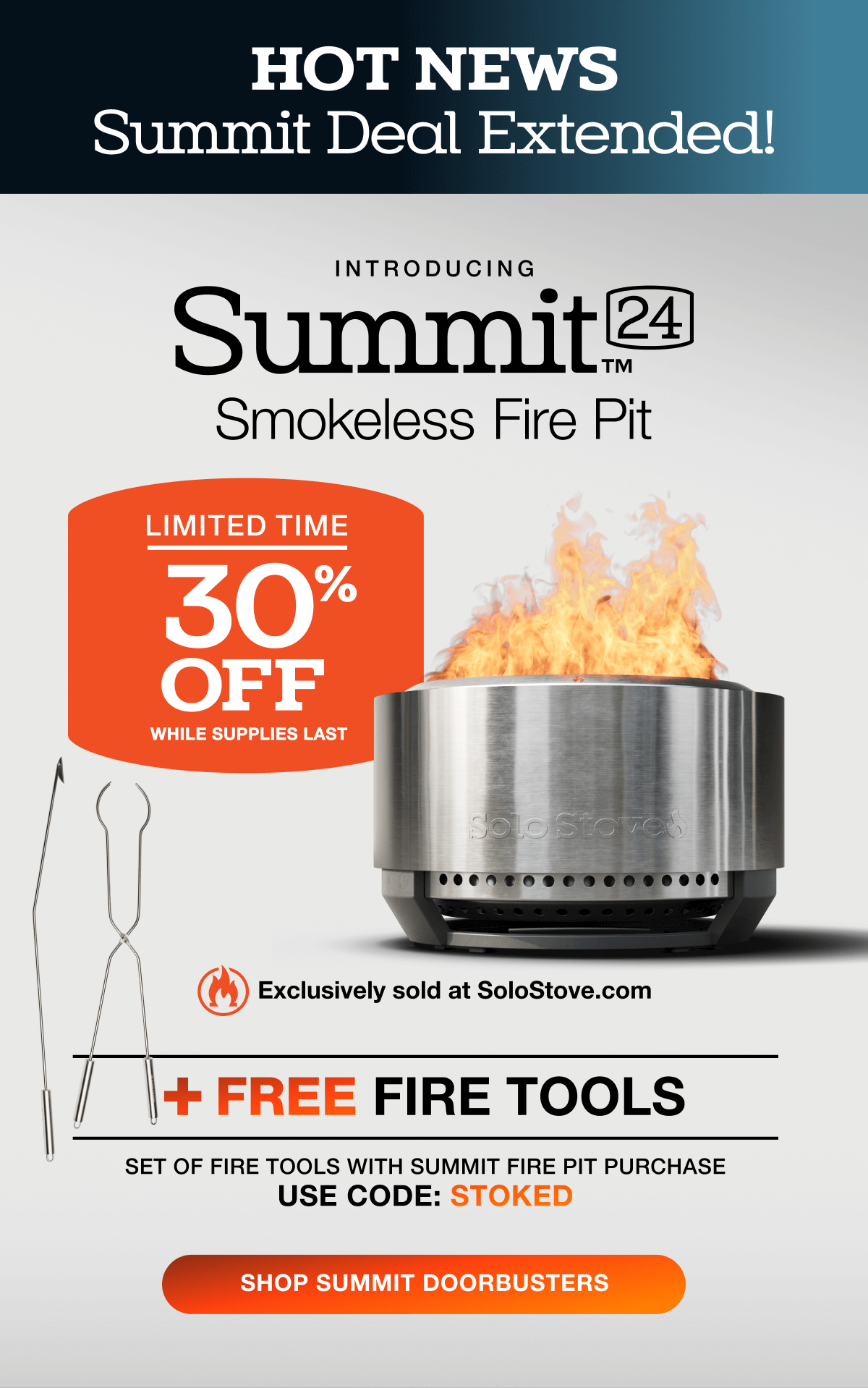 Summit 30% Off Special