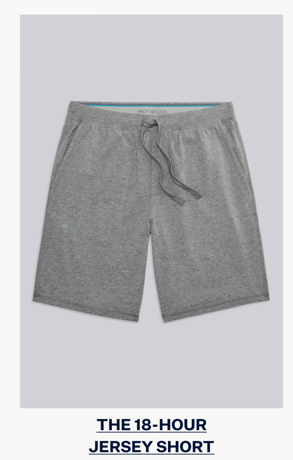 18-Hour Jersey Short in Grey Heather