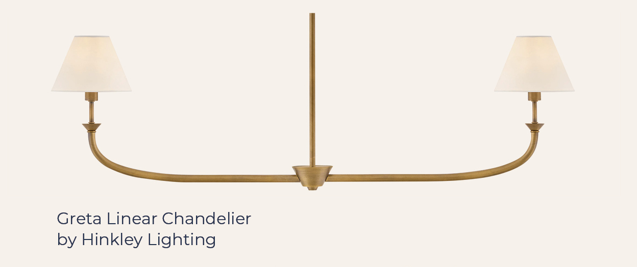 Greta Linear Chandelier by Hinkley Lighting