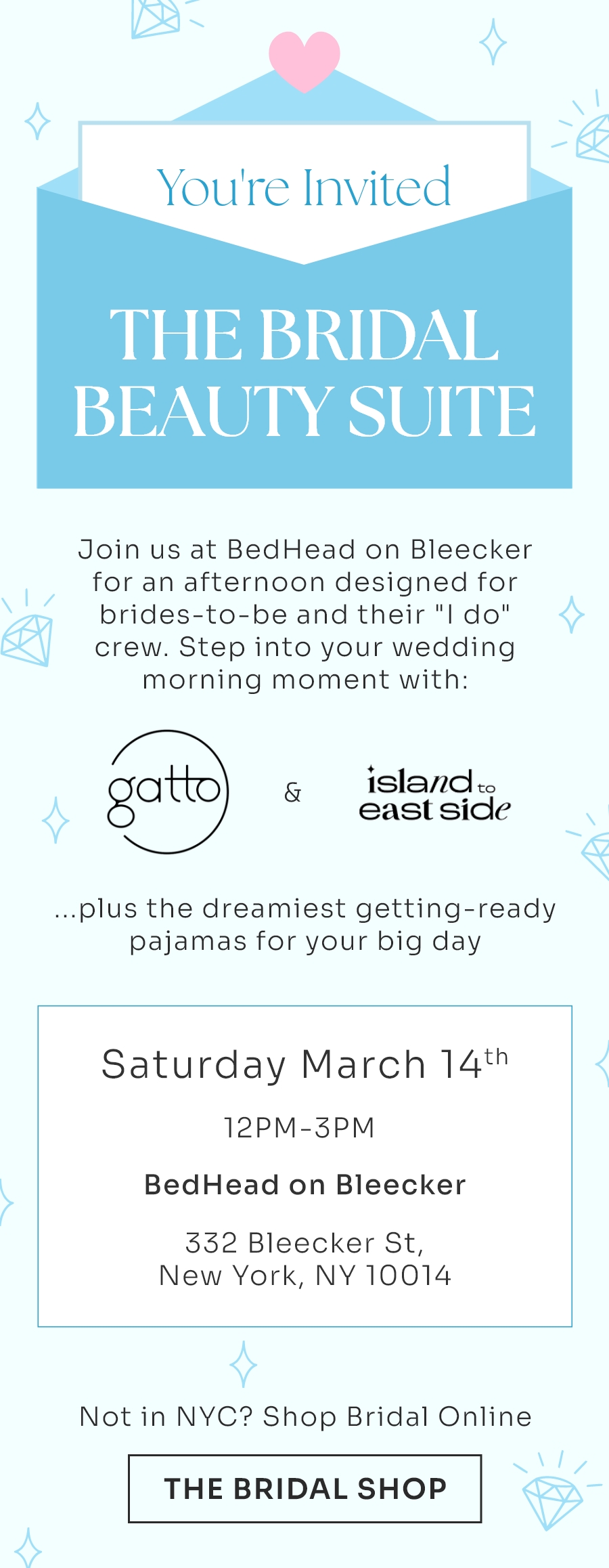 See You At BedHead on Bleecker 👋🏼