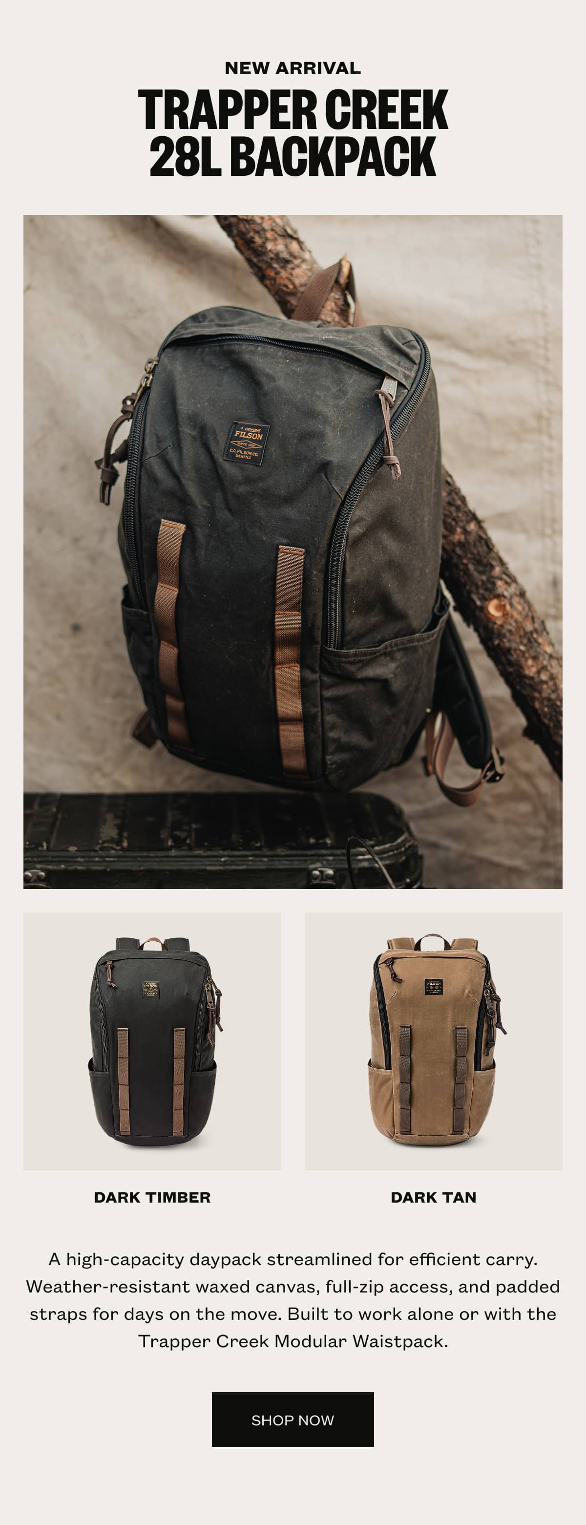 Trapper Creek 28L Backpack