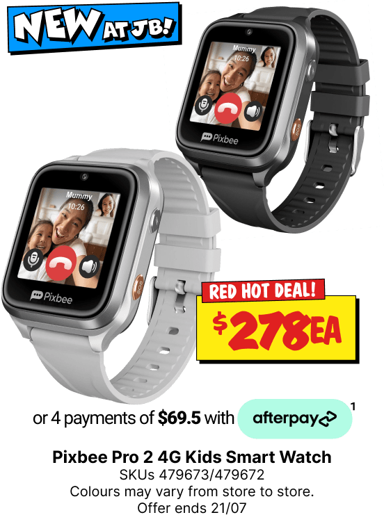 Pixbee Pro 2 4G Kids Smart Watch (Space Grey)