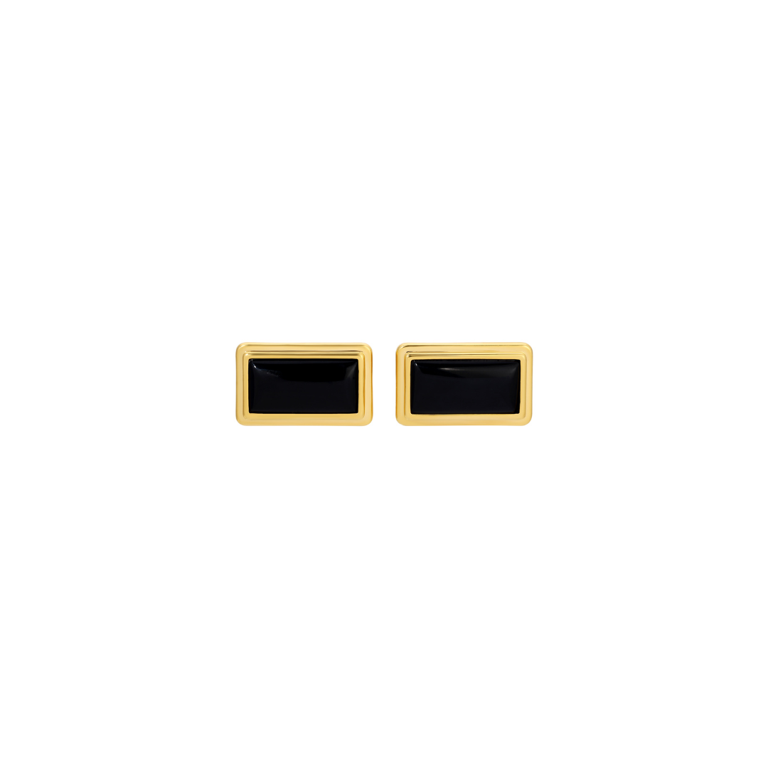 Image of ARCHER RECTANGLE EARRINGS