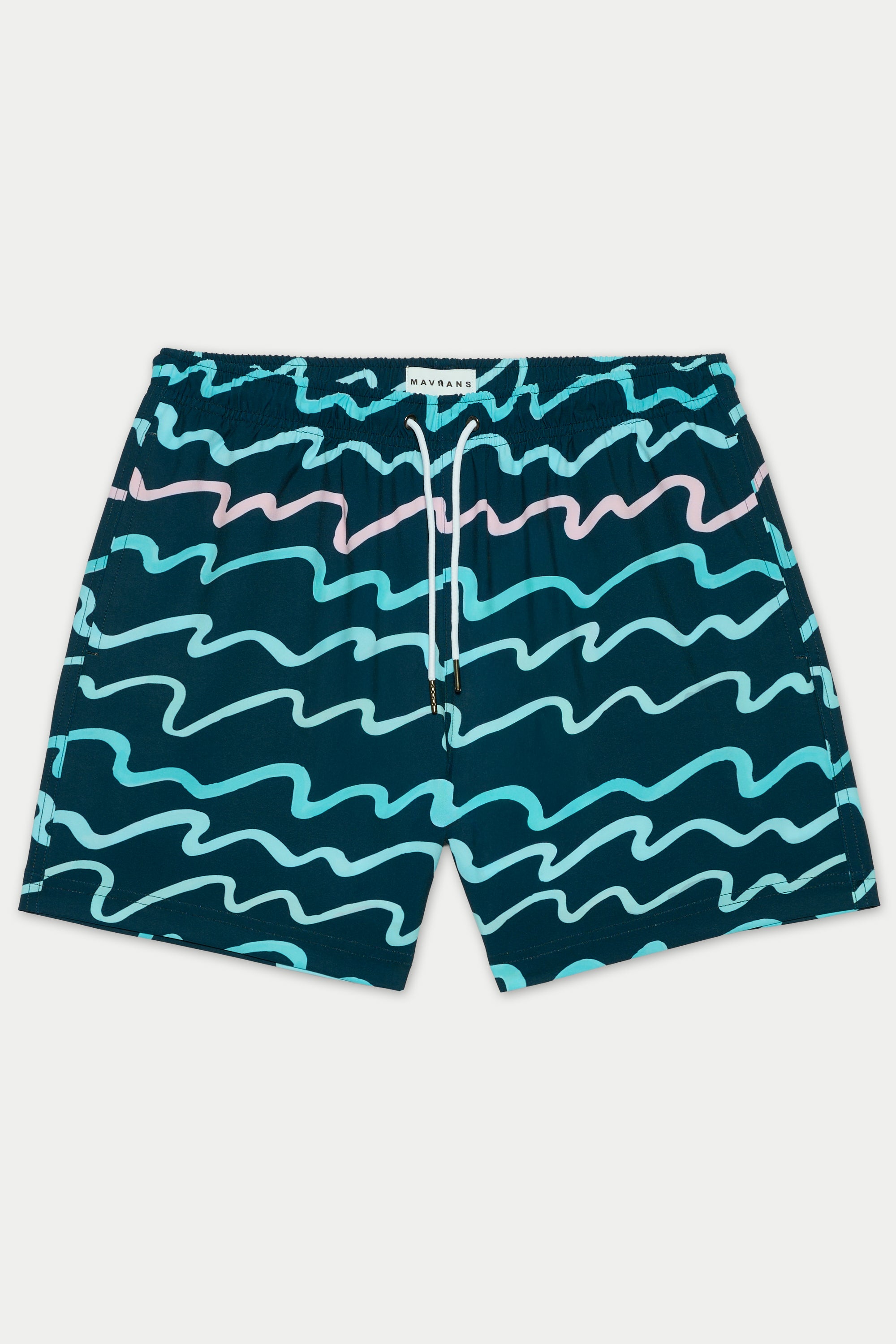 Image of 90'S WAVE SWIM SHORT