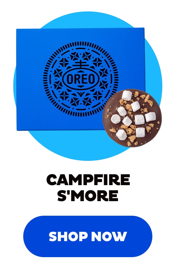 S'mores Fudge Covered Oreo. Shop Now.e