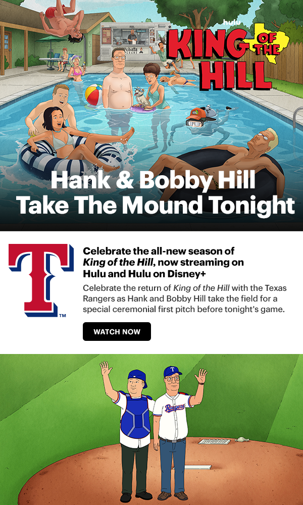 Hank & Bobby Hill Take the Mound Tonight