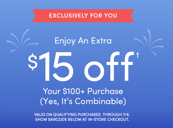 15% Off