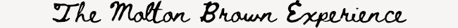 The Molton Brown Experience Logo