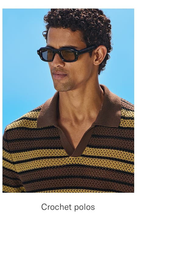 Crochet polos