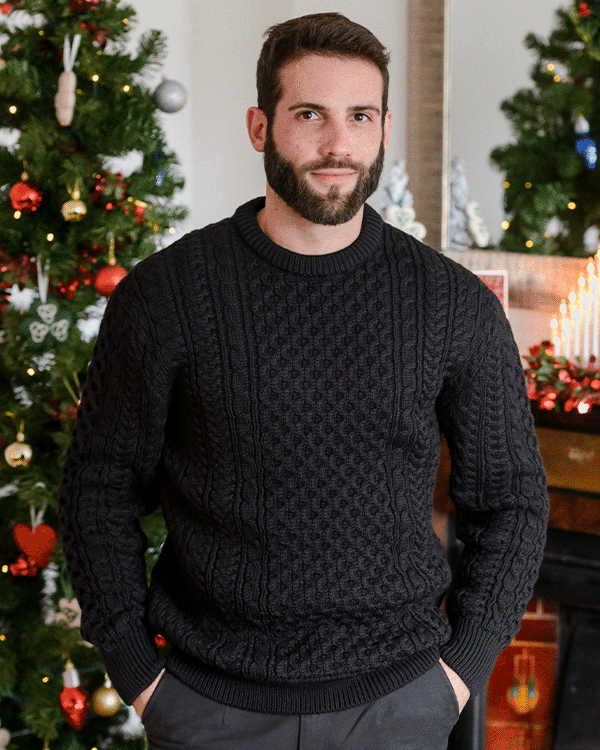 MERINO ARAN SWEATER