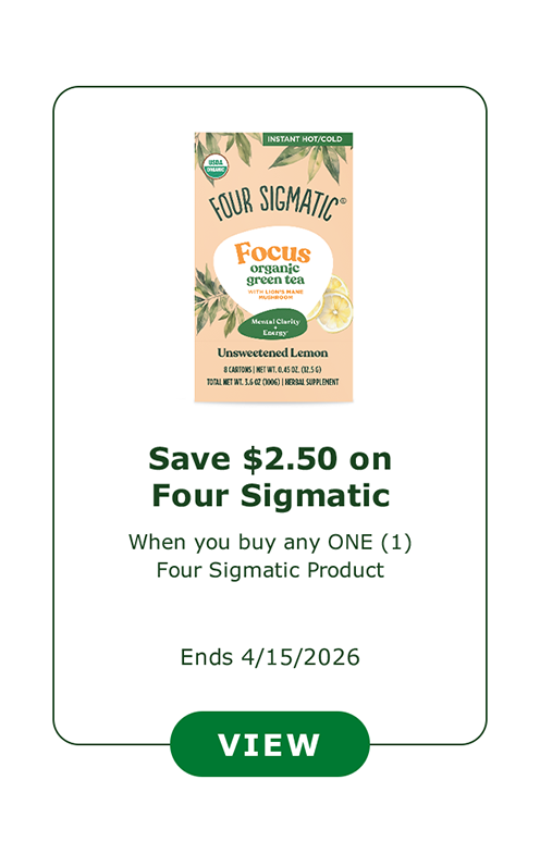 Save $2.50 on Four Sigmatic