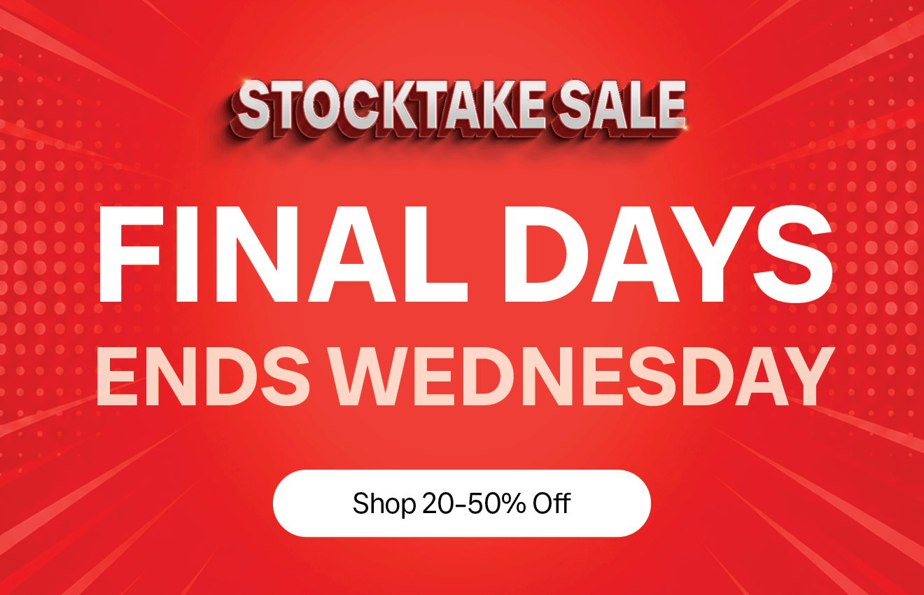 Shop Stocktake Sale