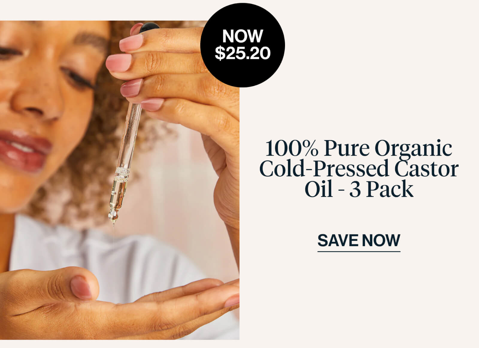 100% Pure Organic Cold-Pressed Castor Oil