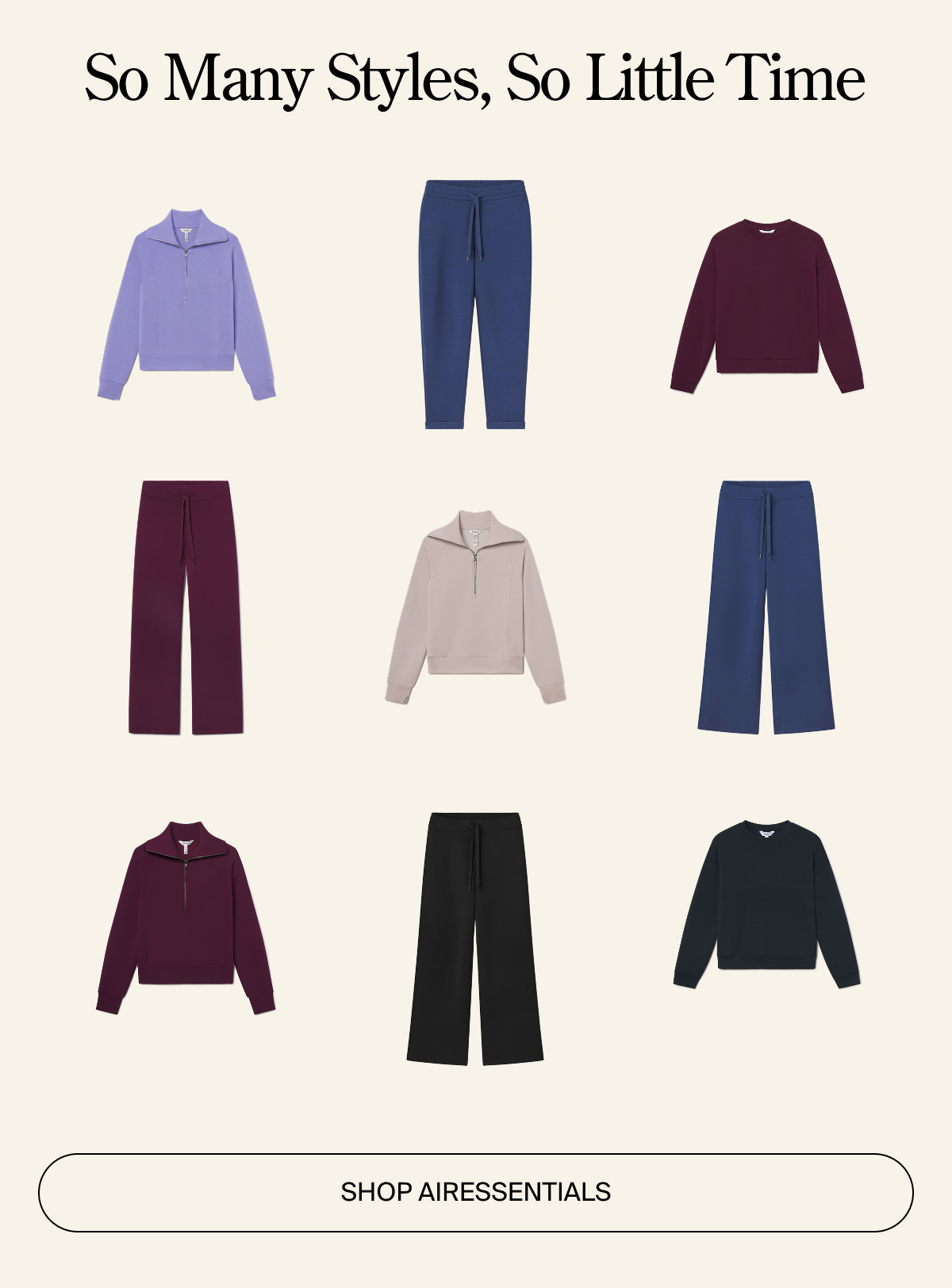 So Many Styles, So Little Time