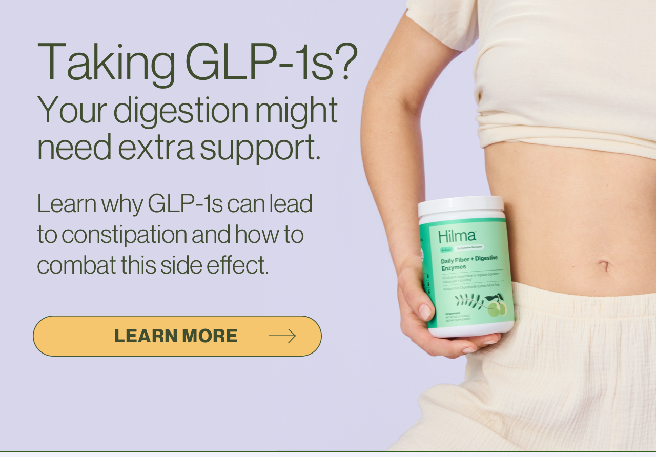 Taking GLP-1s? Your digestion might need extra support. Learn why GLP-1s can lead to constipation and how to combat this side effect. Learn more here!