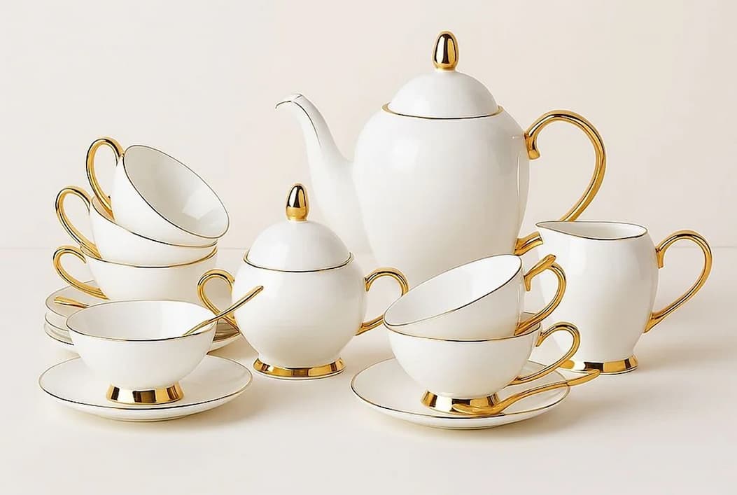 Aurora   Bone   Tea   &   Coffee   Set Sale price