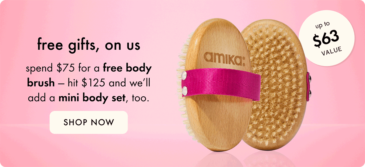 spend $125 + get free gifts!