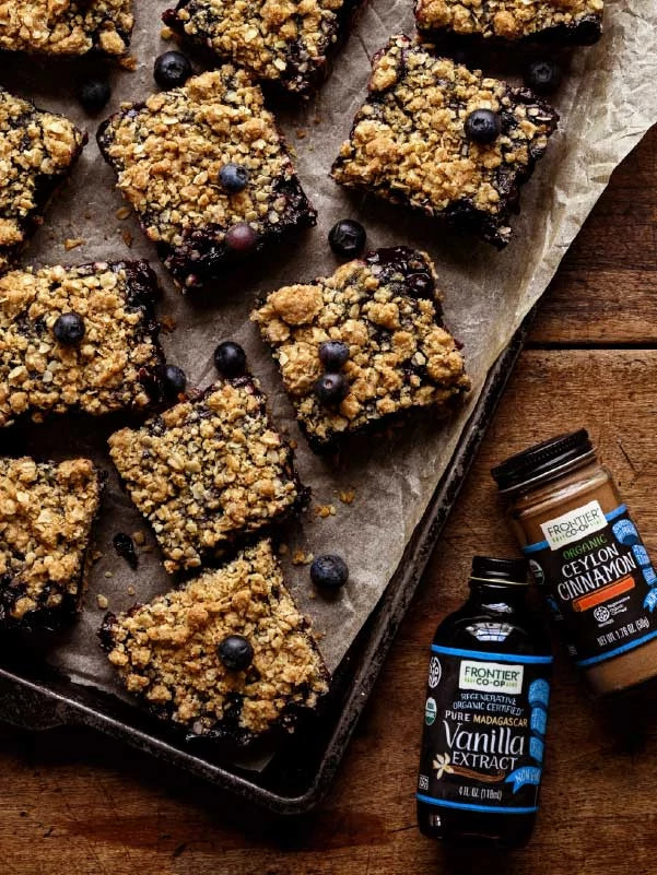 Blueberry Crumble Bars
