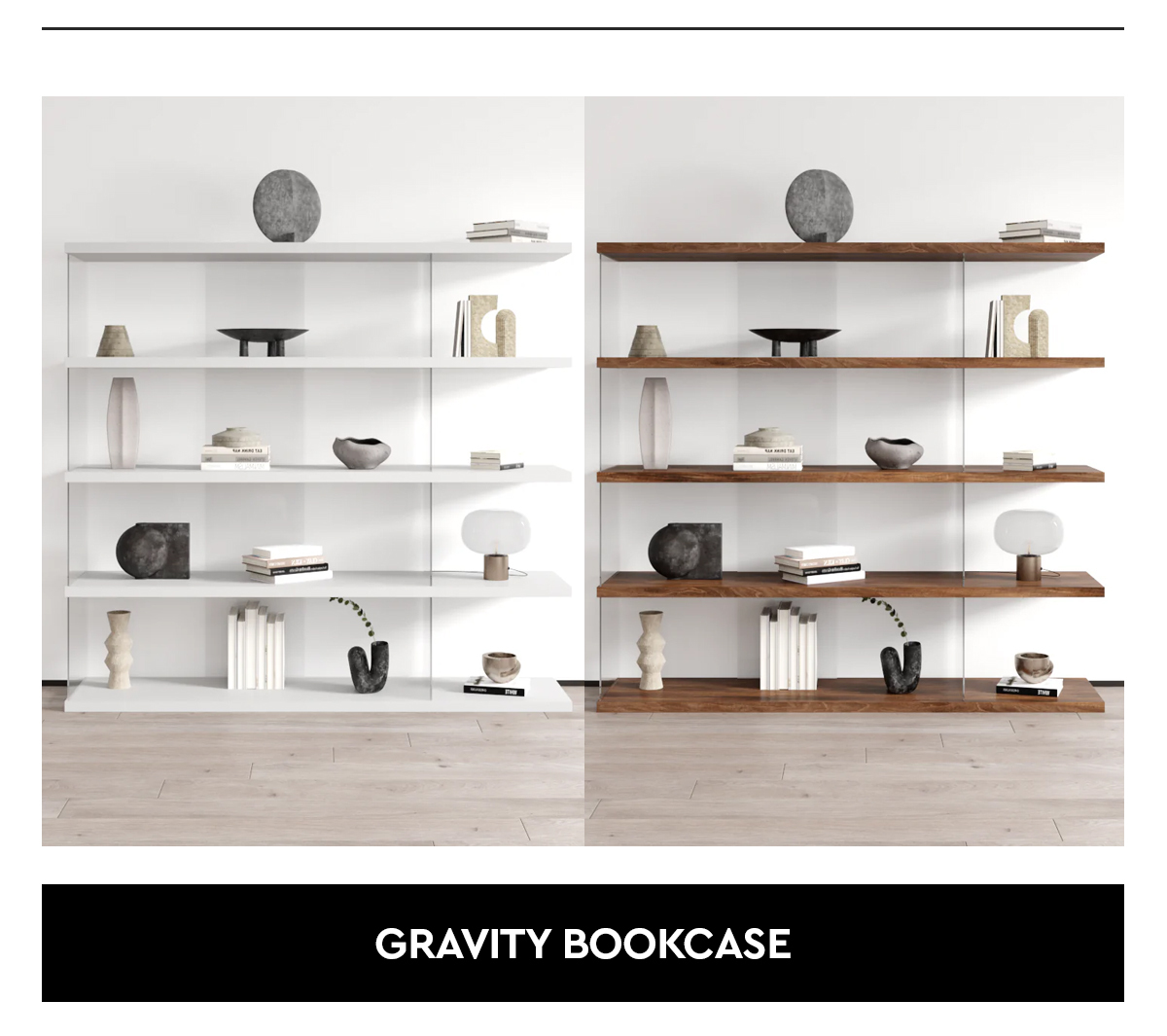 Gravity Bookcase