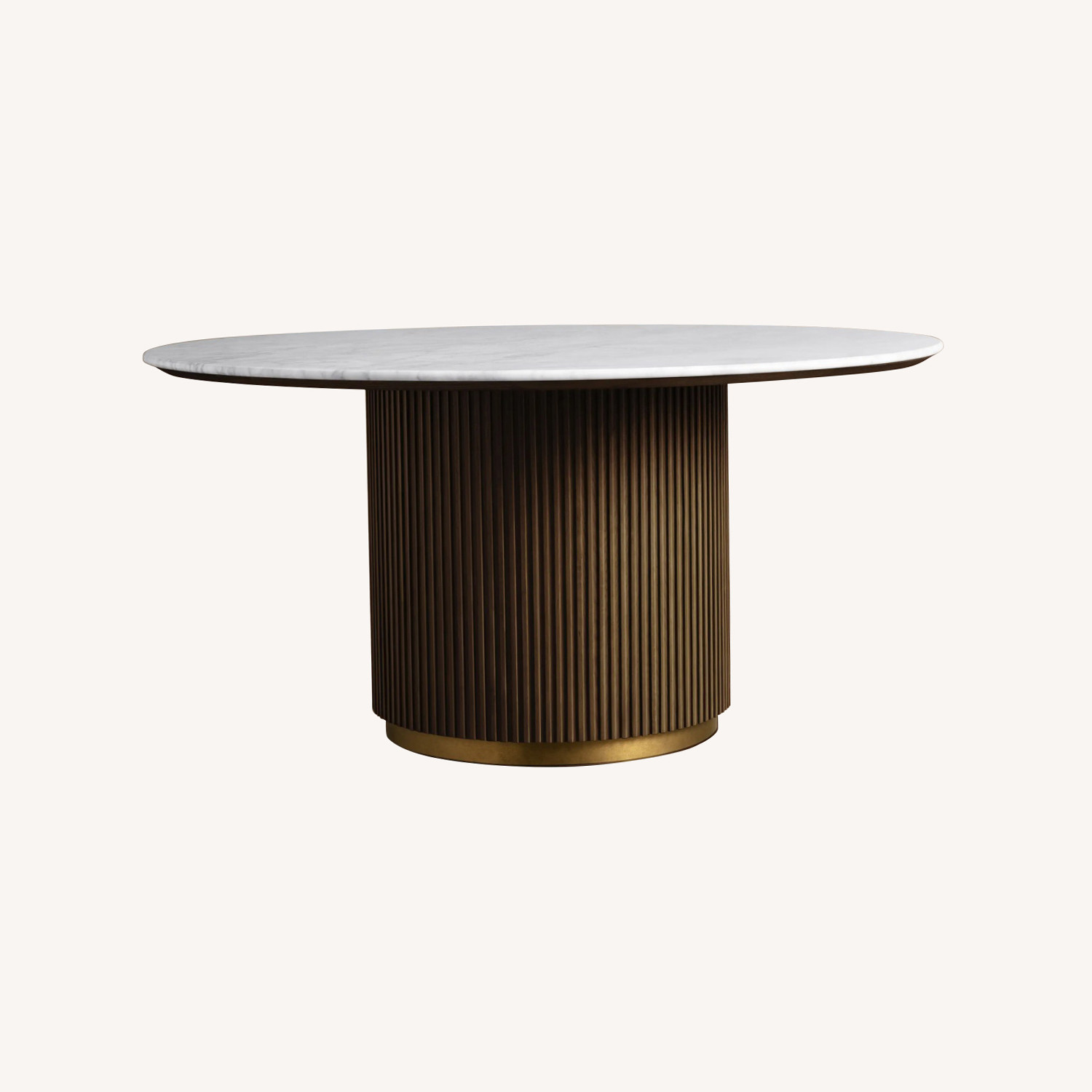 Image of Arhaus Finnley Round Dining Table 