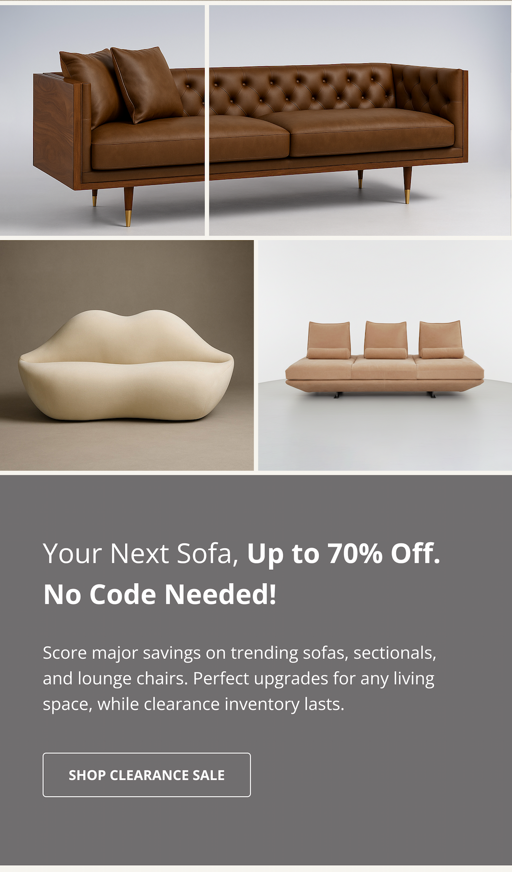 clearance sale