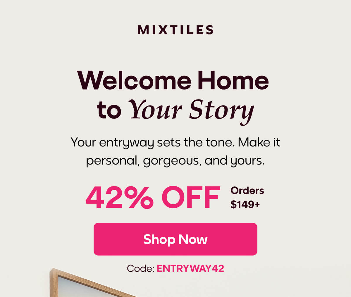 [MIXTILES] Transform blank walls into your warmest welcome with Mixtiles. | ORDER NOW