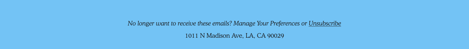 manage preferences