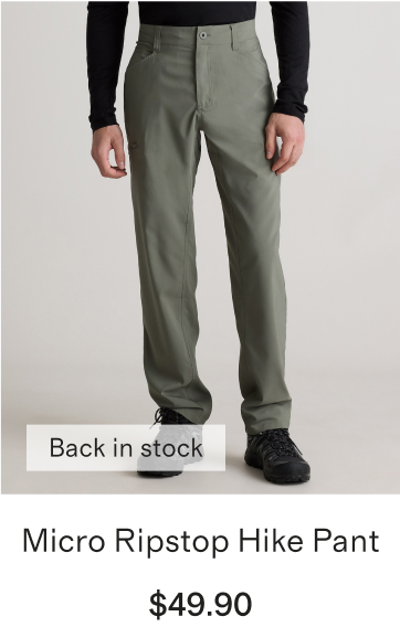 Micro Ripstop Hike Pant