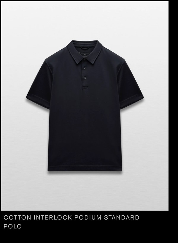 Cotton Interlock Podium Standard Polo