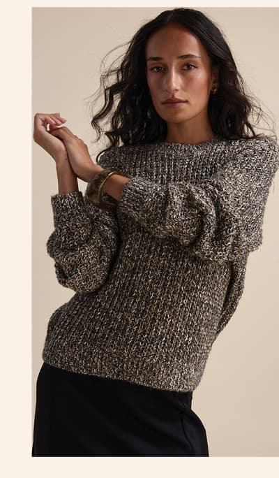 Elementary Chunky Knit Sweater