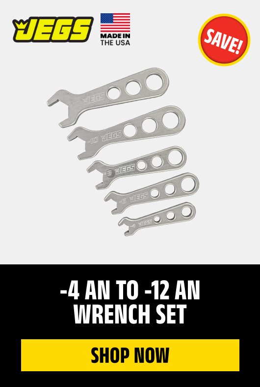 -4 AN to -12 AN Wrench Set