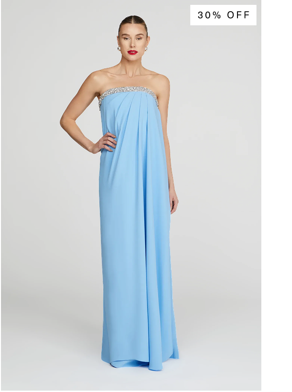 Fleur Strapless Gown (30% Off) 