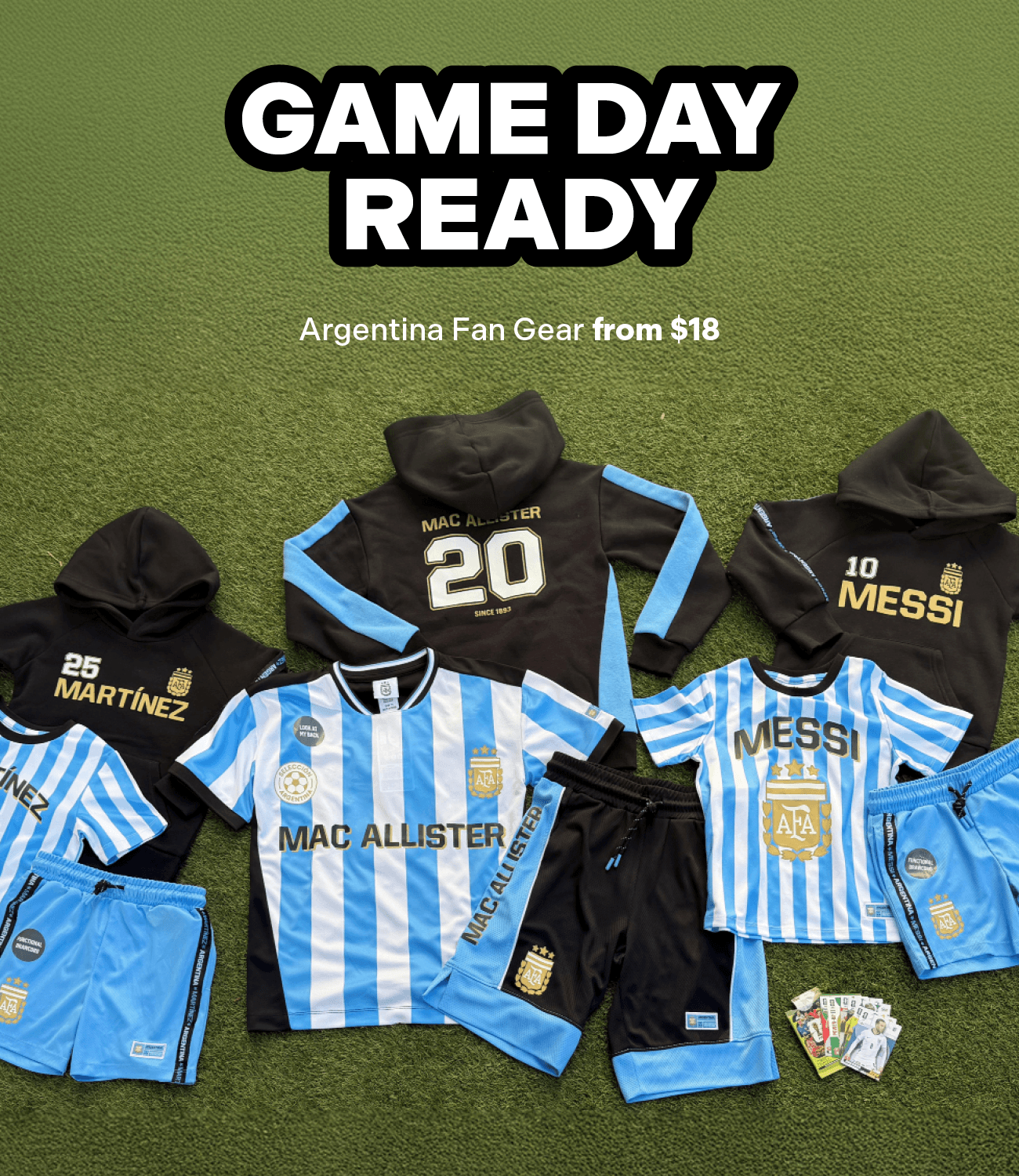 Argentina Supporters Gear