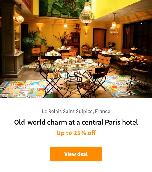 Old-world charm at a central Paris hotel