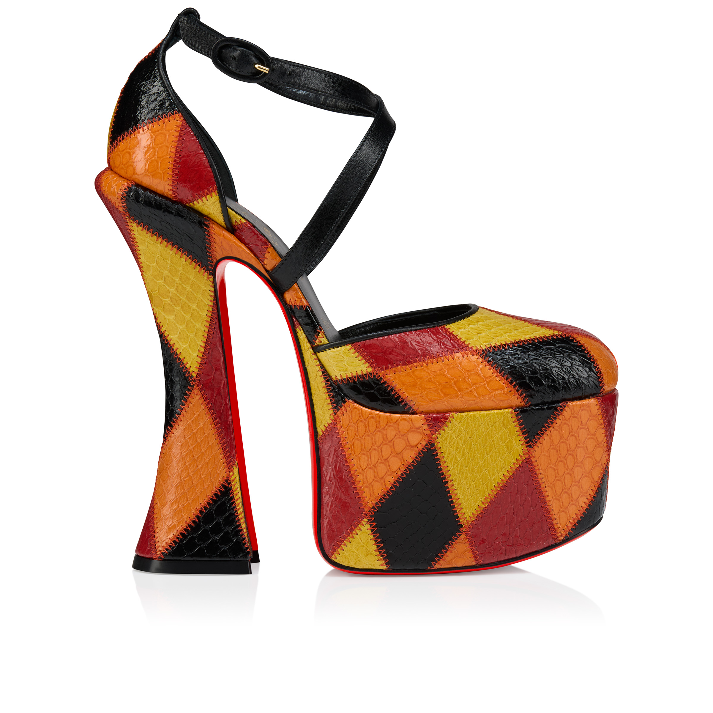 Aquadorcet - 160 mm Strappy pumps