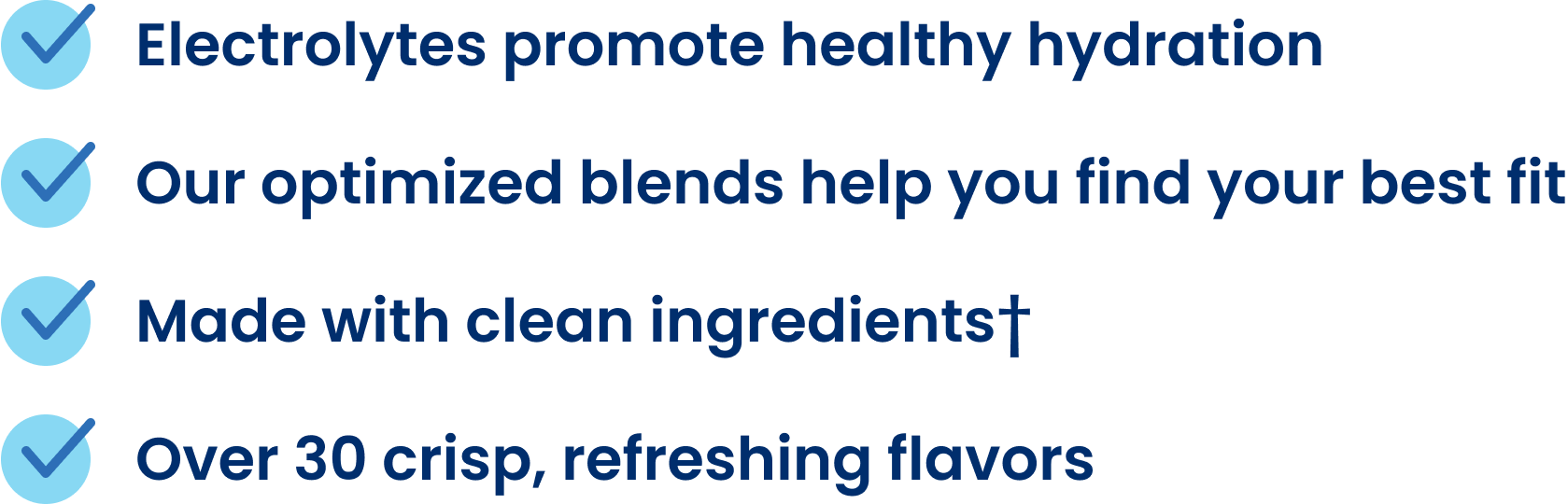 Products features