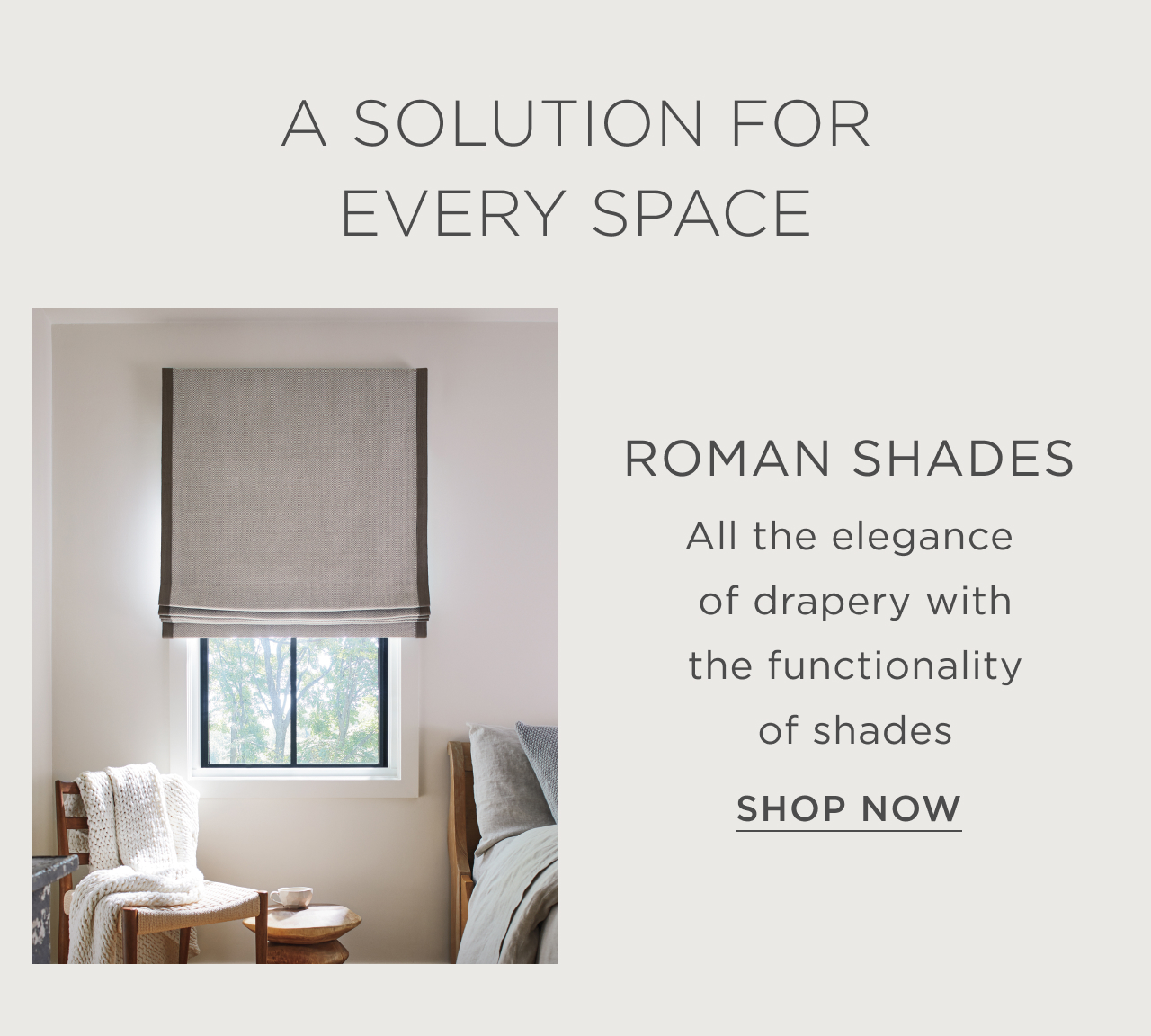 Shop Roman Shades