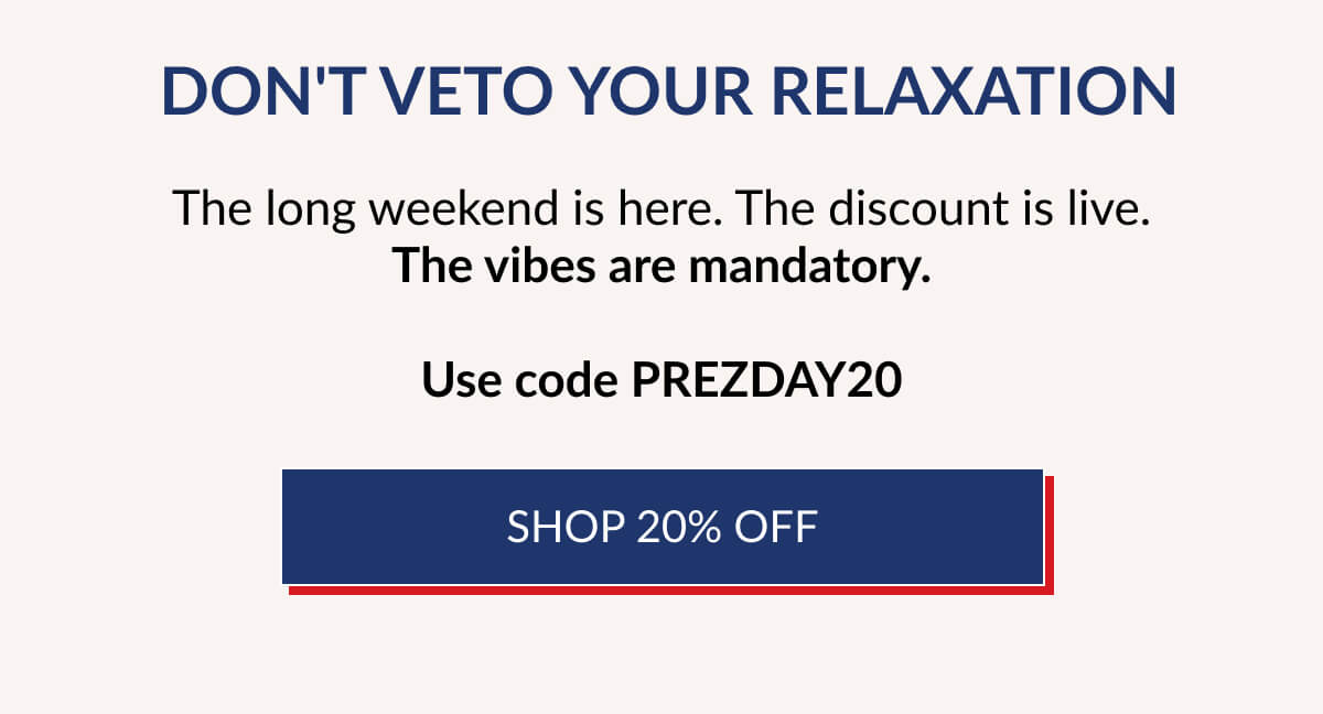 Shop 20% OFF