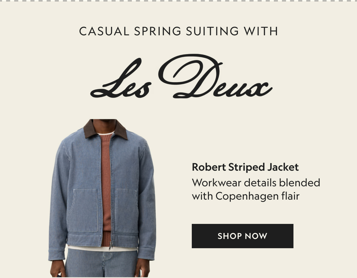 Robert Striped Jacket