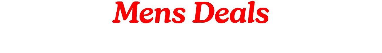 Mens Deals