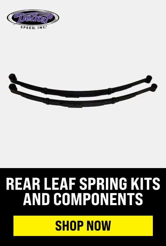Rear Leaf Spring Kits and Components