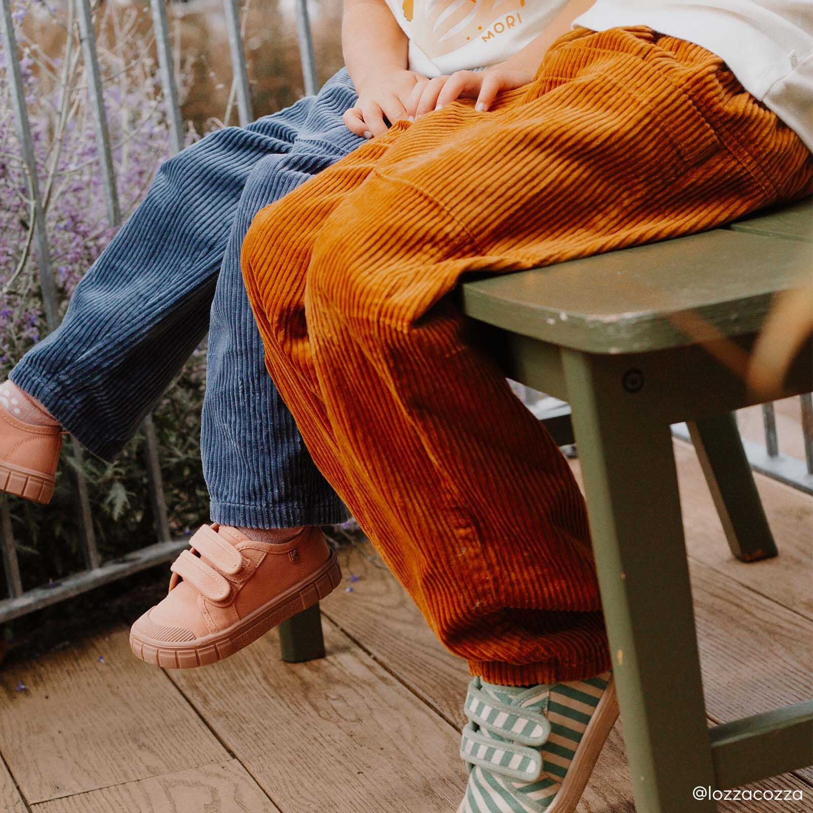 Image of KIDLY by MORI Barrel Leg Cord Trouser