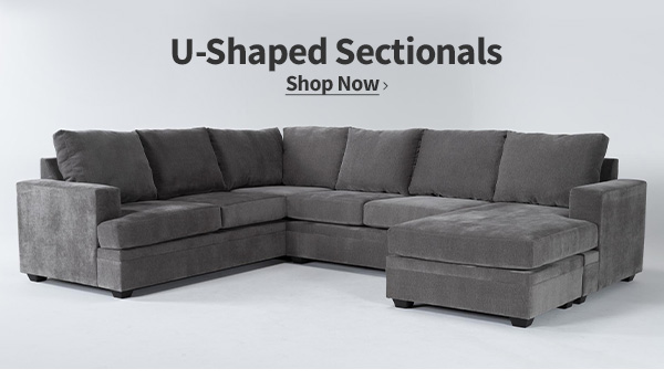 U- Shaped Sectionals | Shop Now