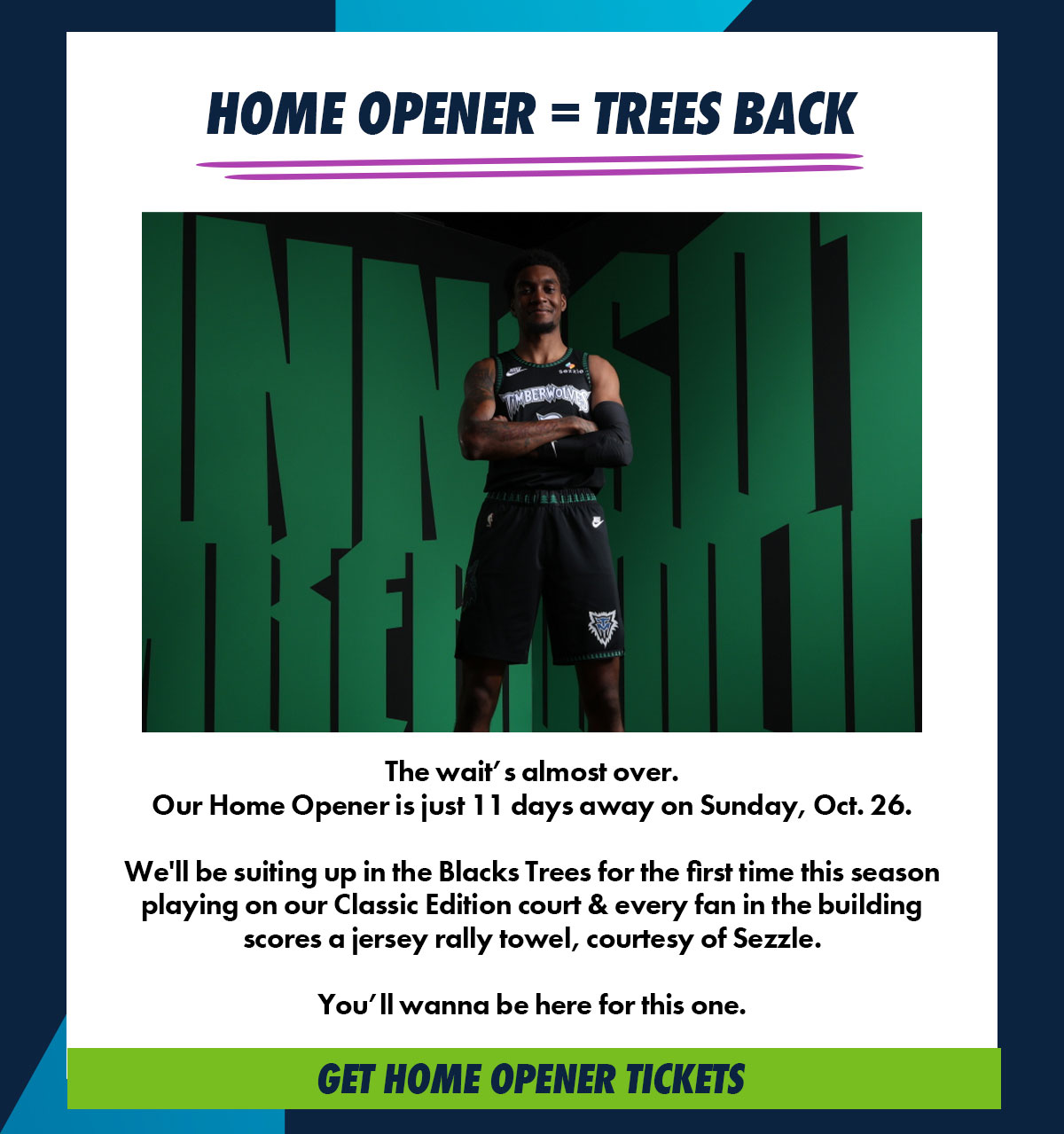Get Home Opener Tickets