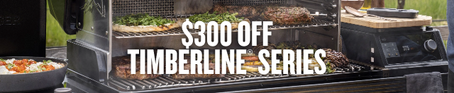 $300 Off Select Timberline Grills
