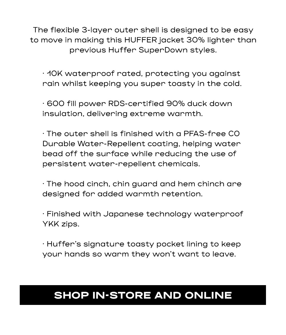 SHOP INFINITYTECH SUPERDOWN