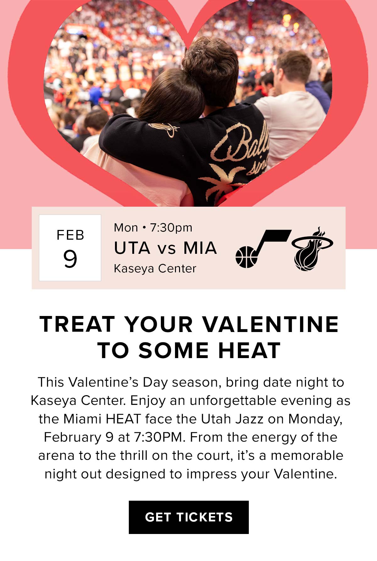 Feb 9 vs Utah | Get Tickets